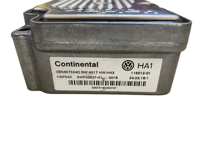 controller with OEM 0bs907554d 5WP33527-01 HAP542 SW:4017 HW:H43